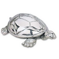 Reed & Barton Silver Safari Collection Tortoise Music Box